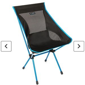 Two Helinox Camp Chairs with Groundpads